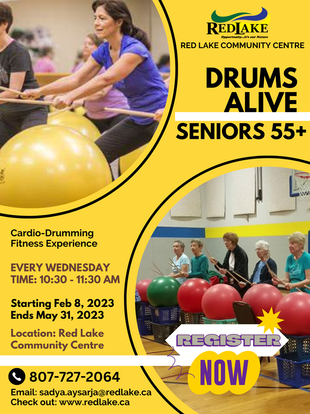 Recreation Programs & Fitness Classes Municipality of Red Lake