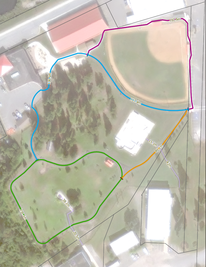 Walking Patch Distances